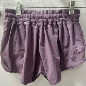 Size 4 Purple Hotty Hot Lululemon Shorts
